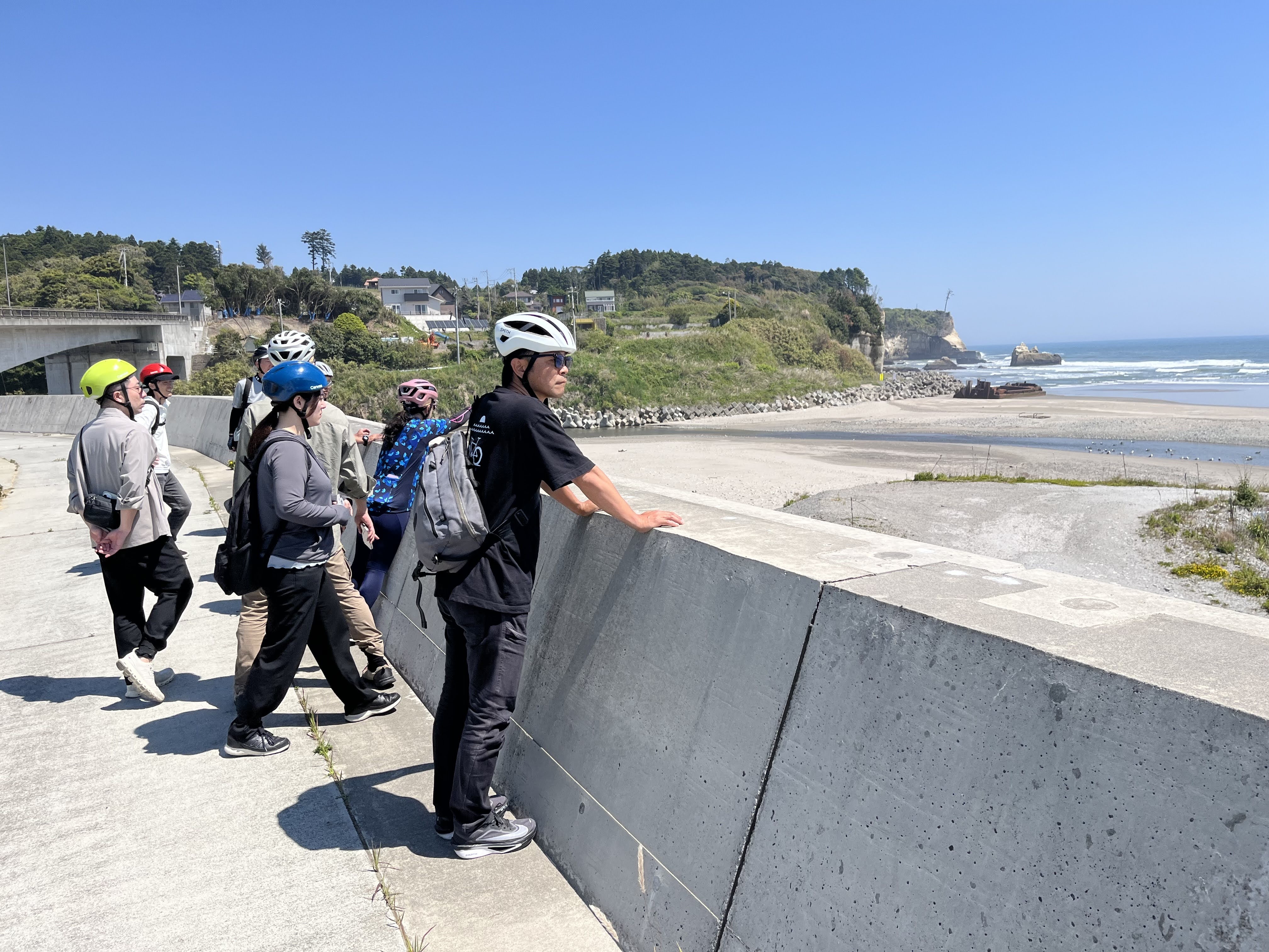 ふくしま浜通りの海沿いに広がるサイクリングルート