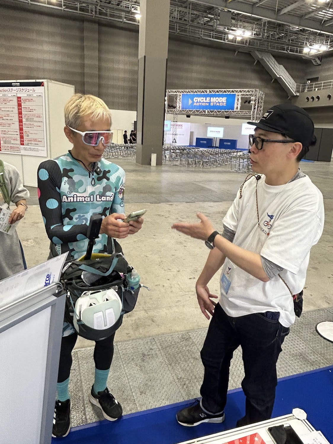 Animal landさんと代表與曽井との対談