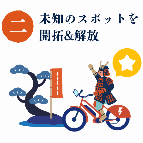 未知のスポットを開拓＆解放